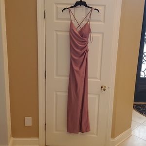 Windsor mauve evening gown